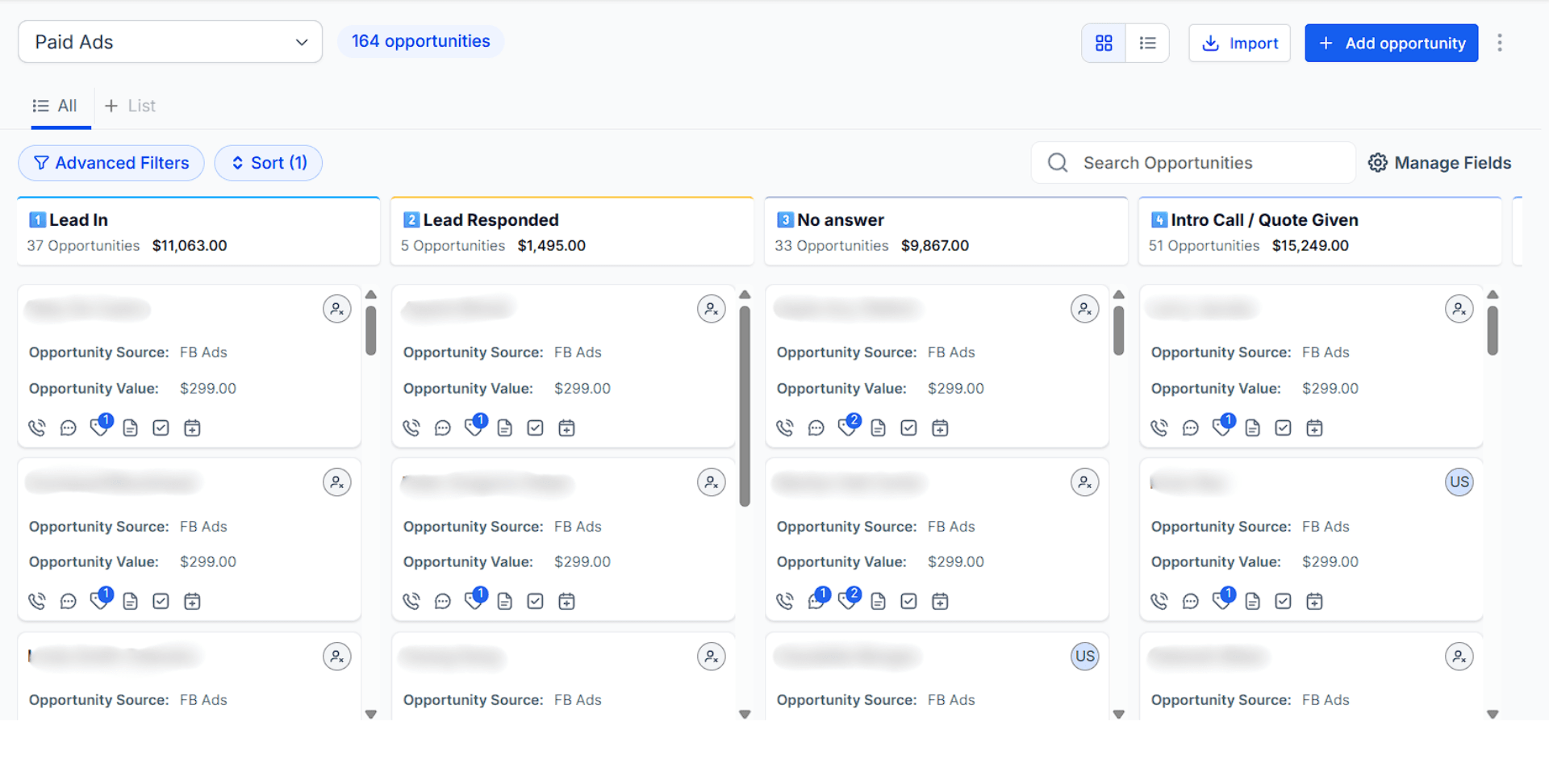 GoHighLevel CRM Pipeline